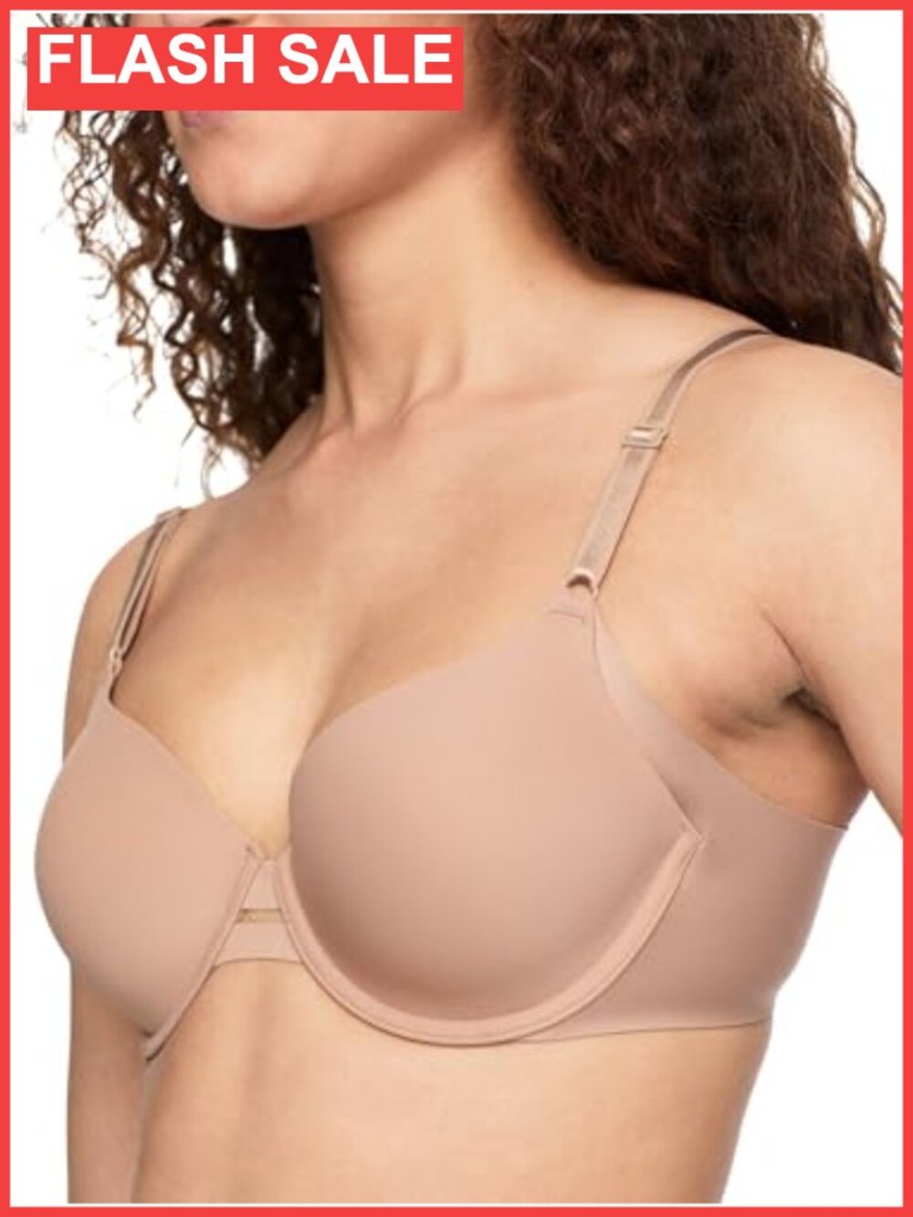 Warner's Side Smoothing Underwire Contour Full Coverage Bra